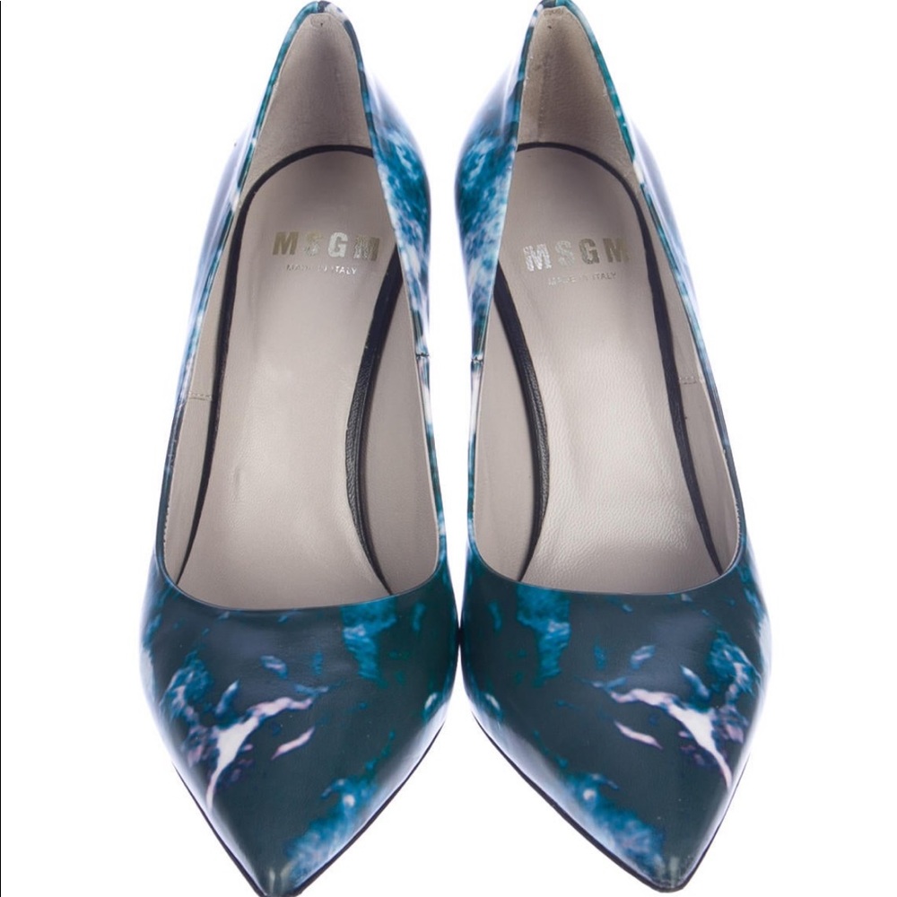 EUC MSGM pumps 3.75 inch heel